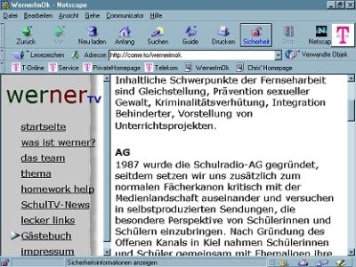Das war Marvins Werk.